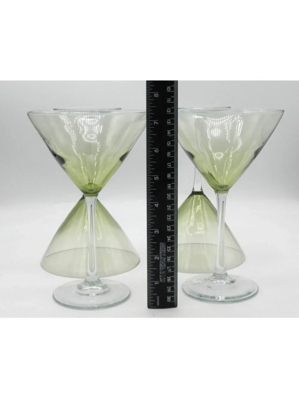 Pantiago Green by Pier 1 Imports Martini Glass Set of 4 Pattern Code: P1CPANG